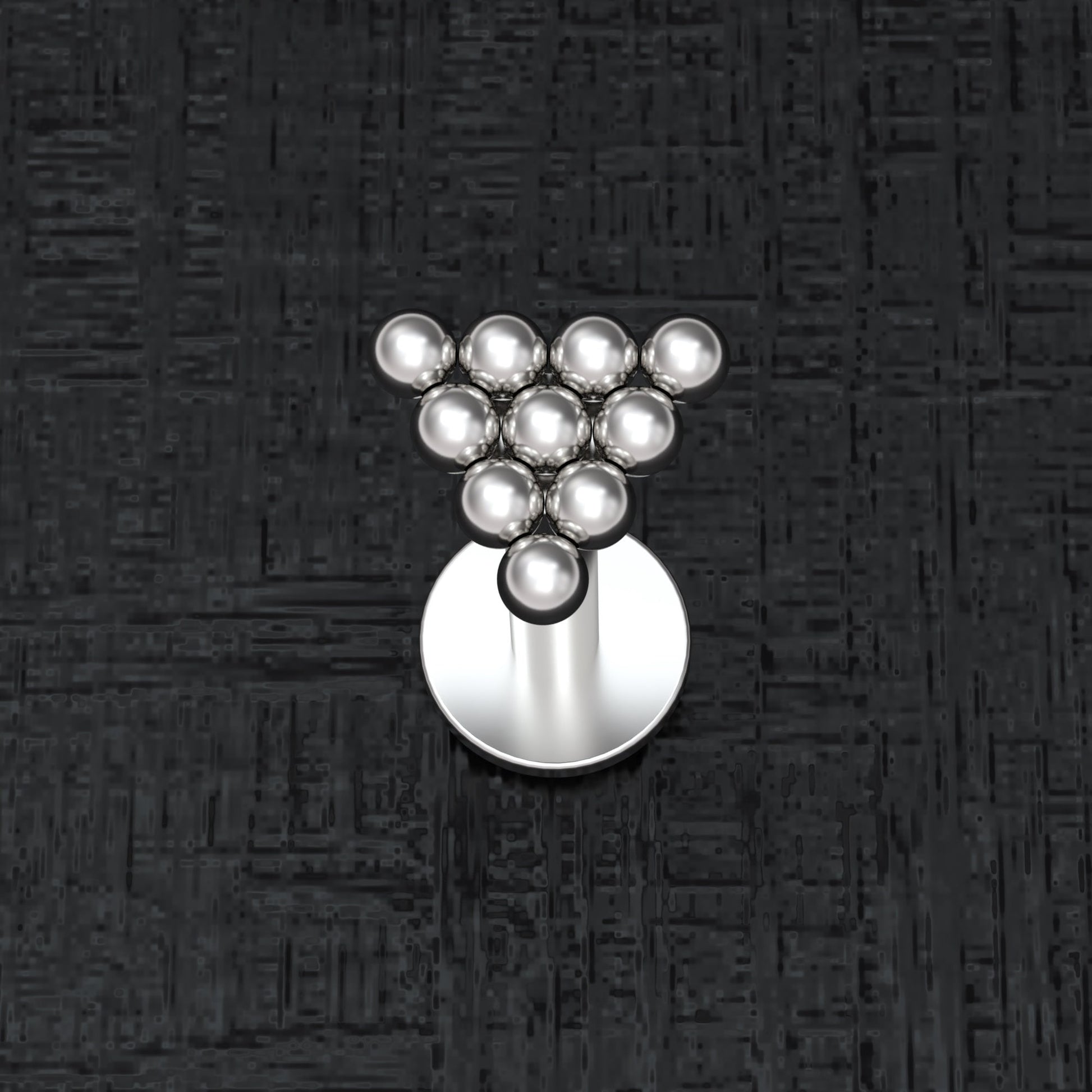 Lip Ring - TitaniumFashion