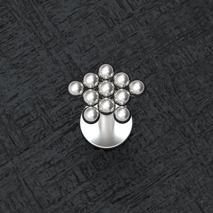 Forward Helix Earring Surgical Steel - TitaniumFashion
