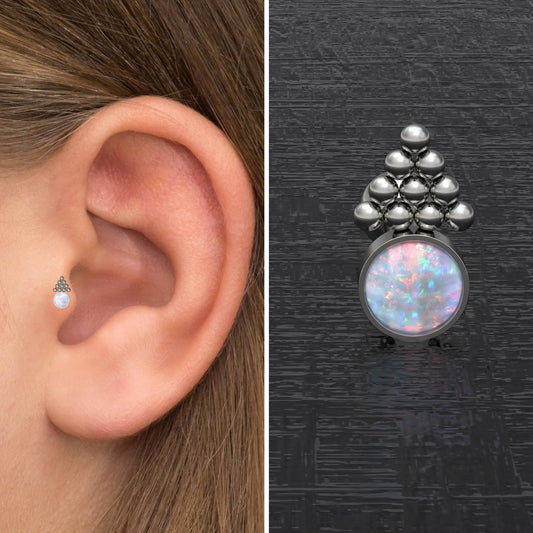 Forward Helix Piercing Titanium Implant Grade - TitaniumFashion