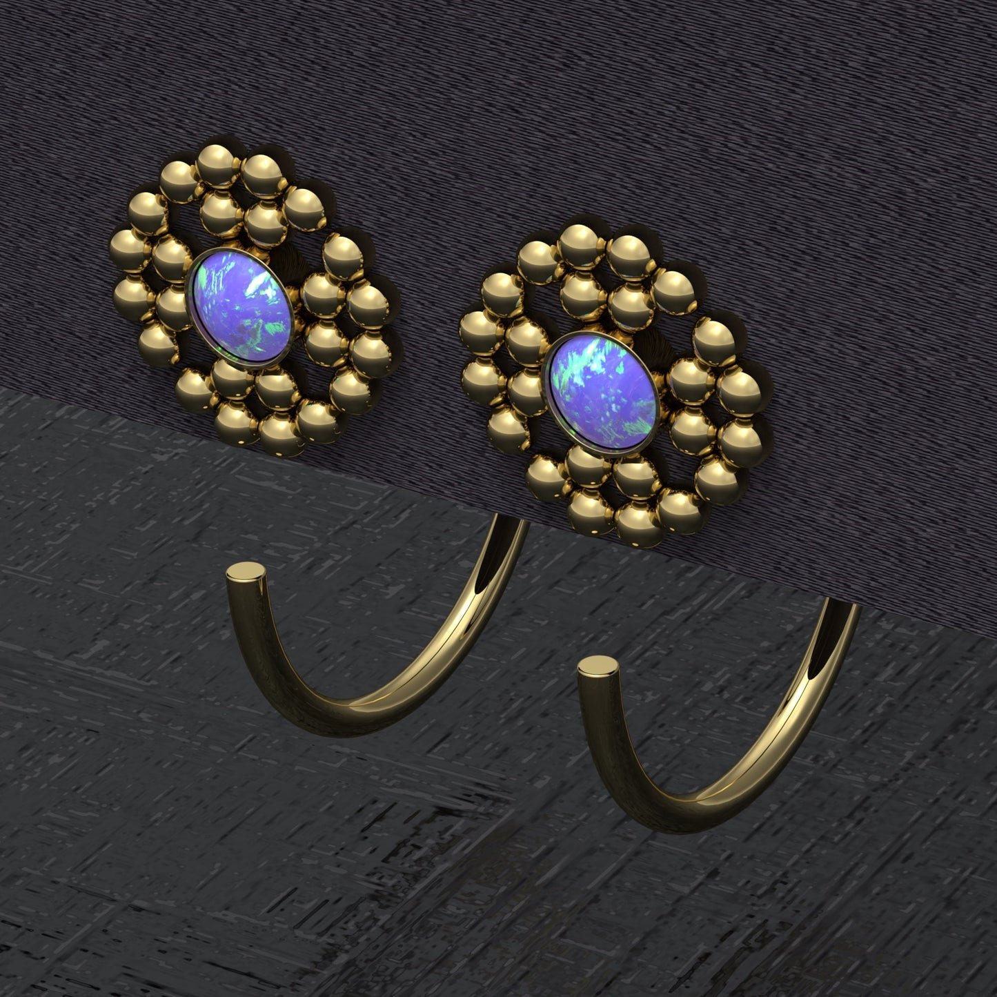 Small Hoop Earrings Surgical Steel - TitaniumFashion