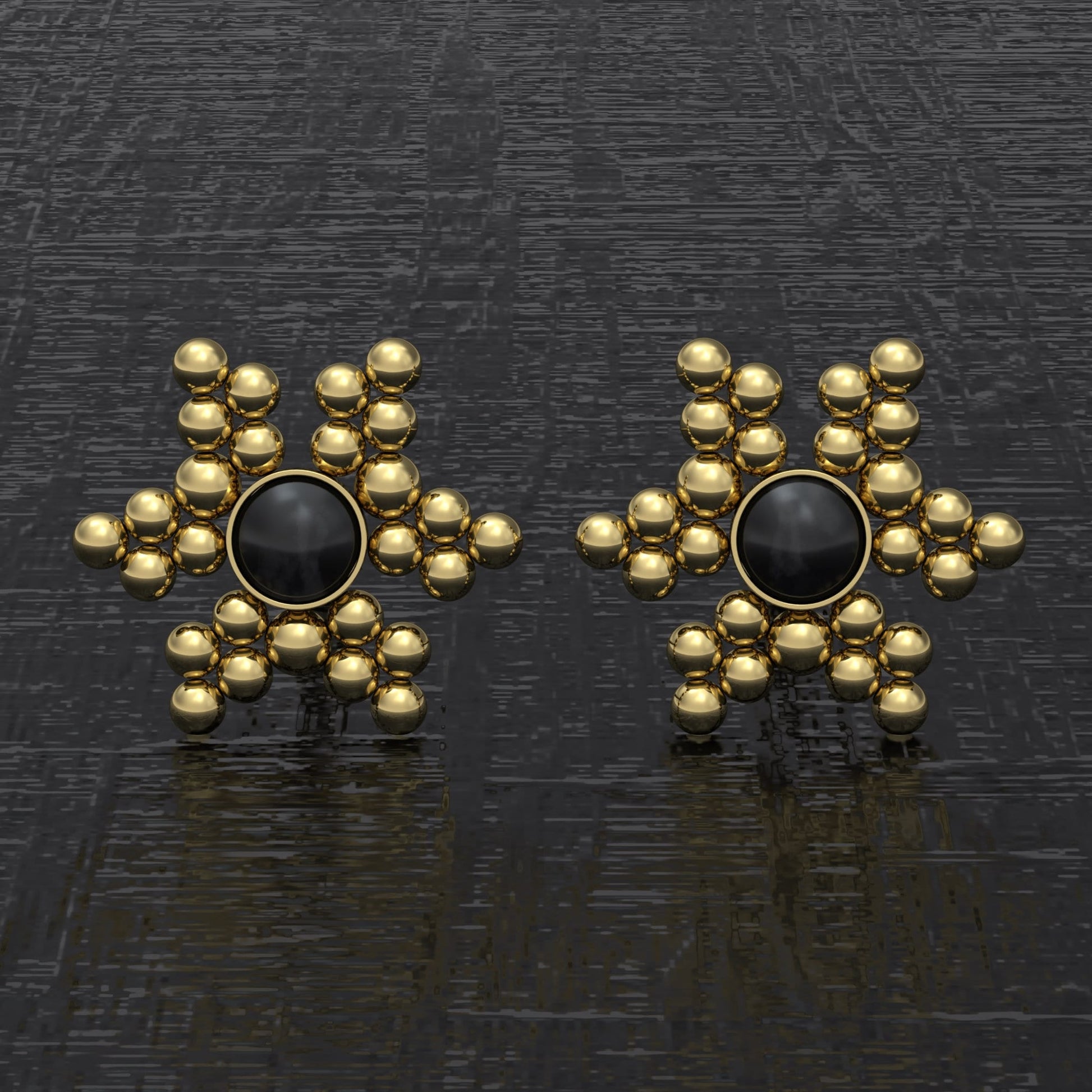 Surgical Steel Tiny Stud Earrings - TitaniumFashion