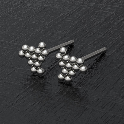 Stud Earrings - TitaniumFashion