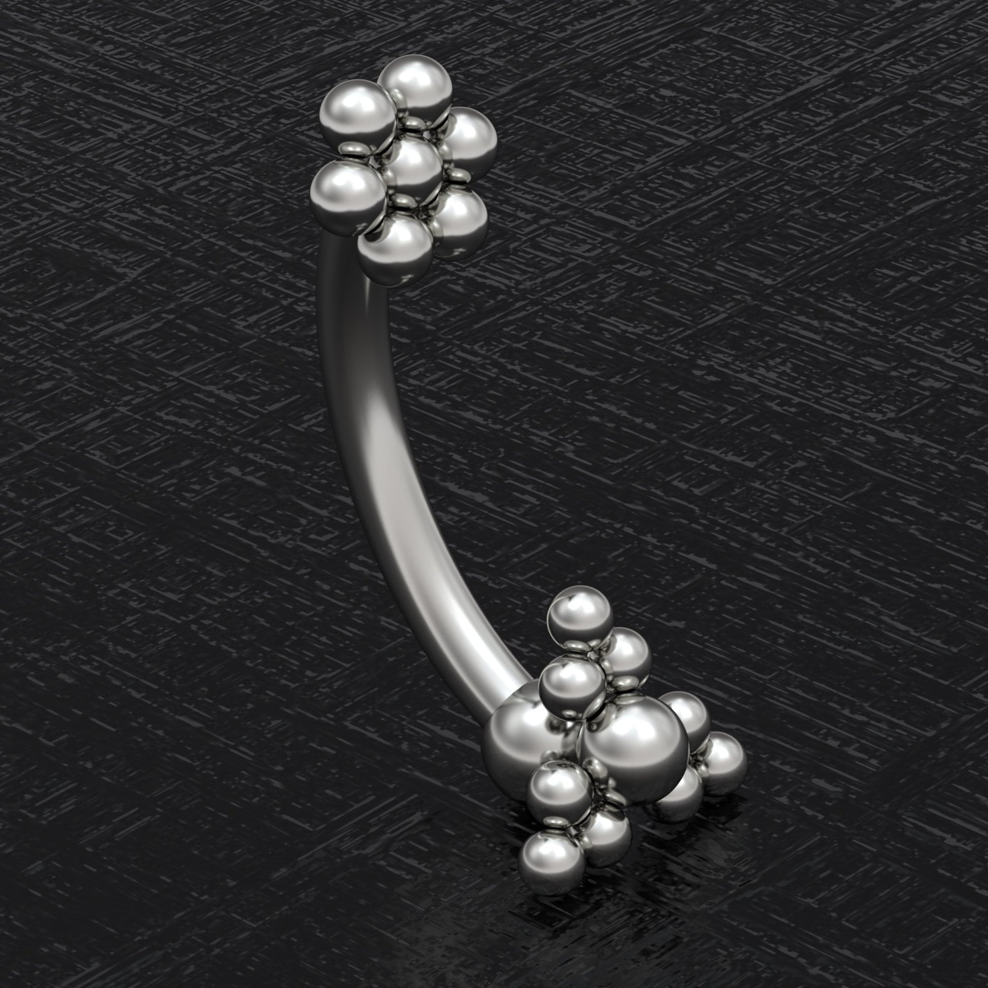 Navel Ring Titanium Implant Grade - TitaniumFashion