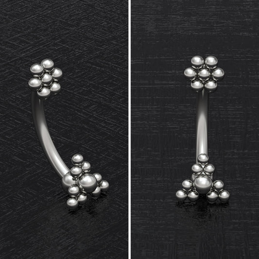 Navel Ring Titanium Implant Grade - TitaniumFashion