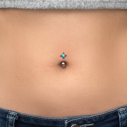 Navel Ring Surgical Steel - TitaniumFashion