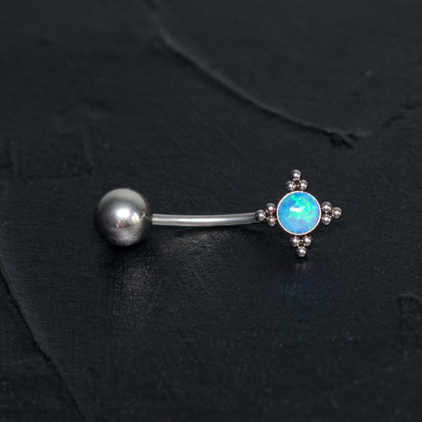 Navel Ring Surgical Steel - TitaniumFashion