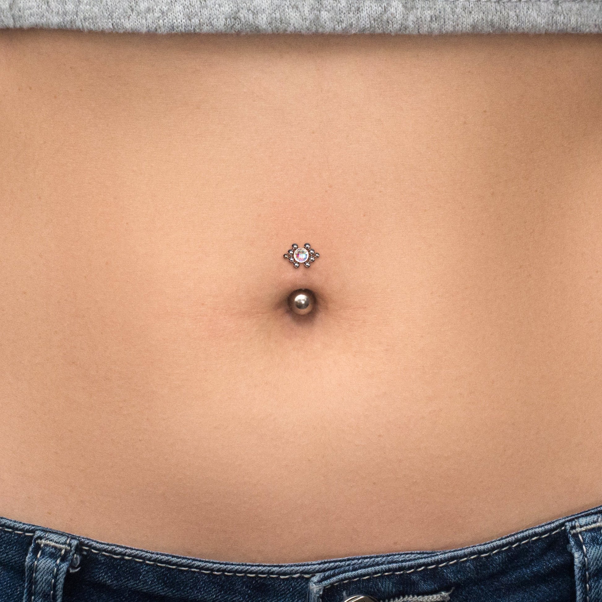 Navel Ring Titanium Implant Grade - TitaniumFashion