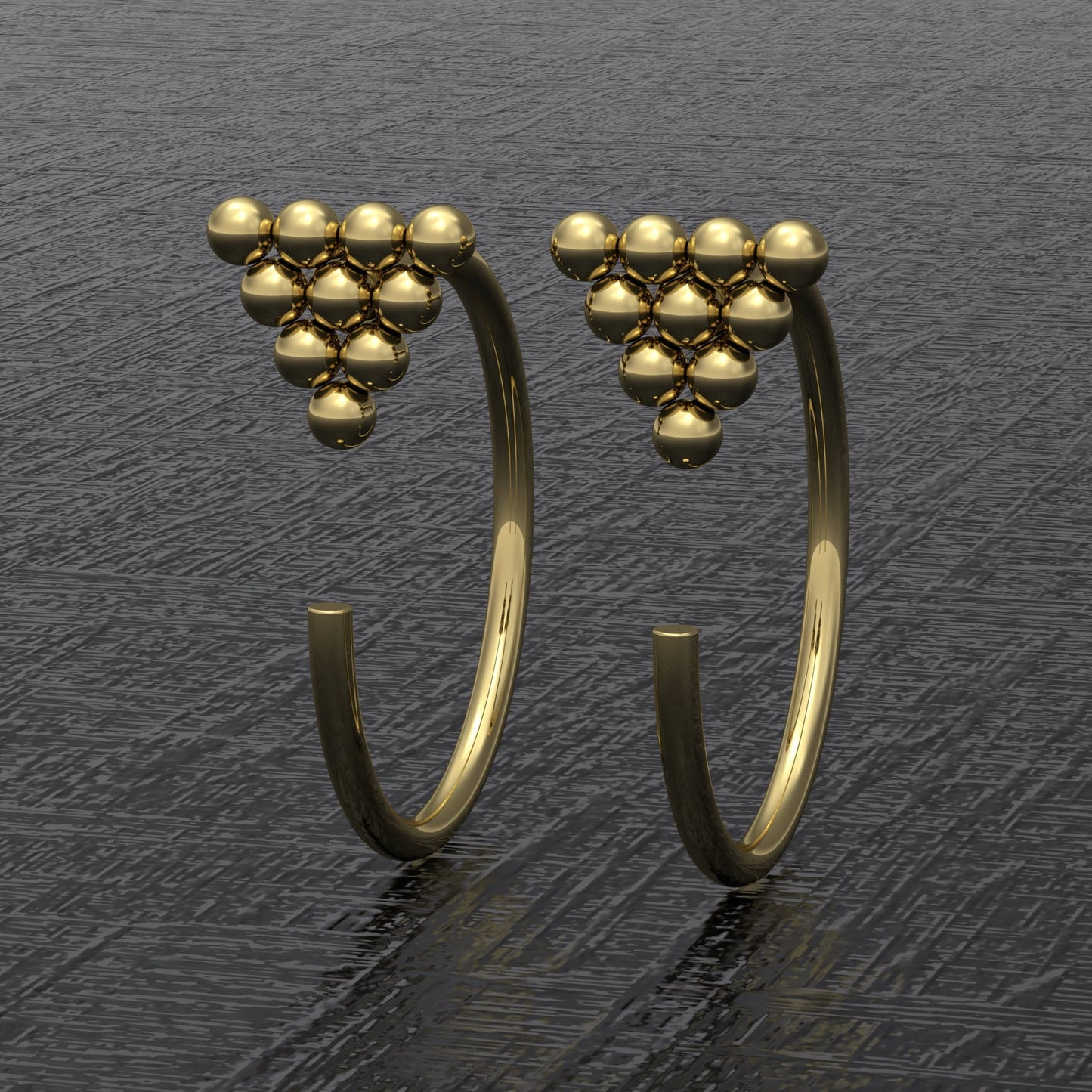 Small Hoop Earrings - TitaniumFashion