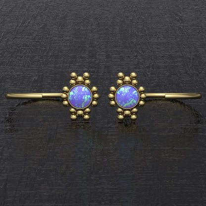 Open Hoop Earrings Surgical Steel - TitaniumFashion