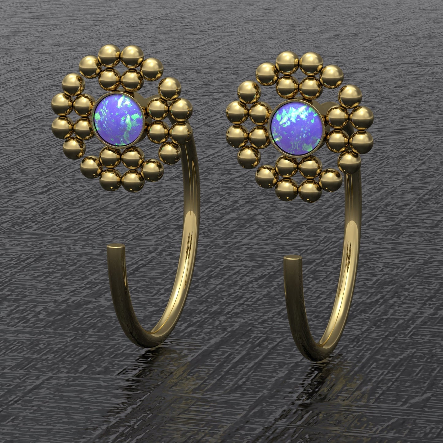 Small Hoop Earrings Surgical Steel - TitaniumFashion