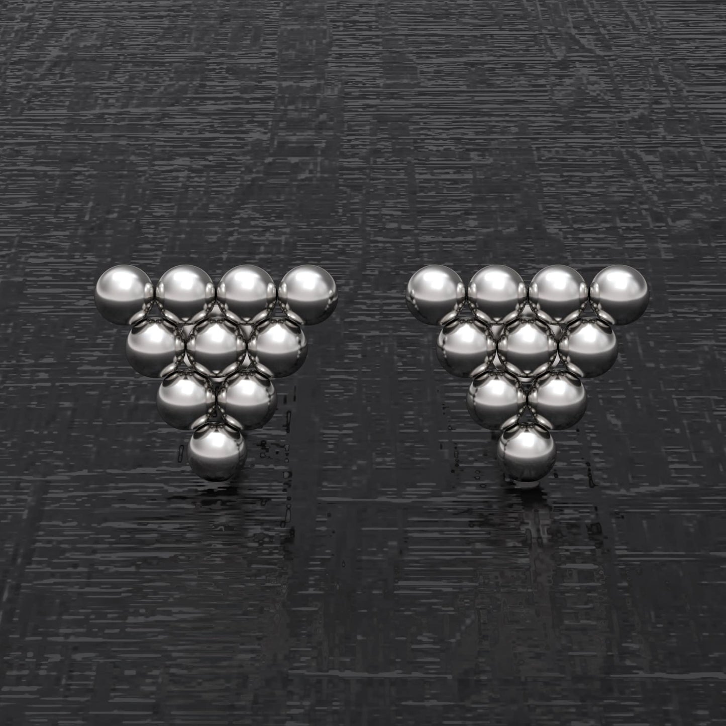 Post Earrings Surgical Steel - TitaniumFashion