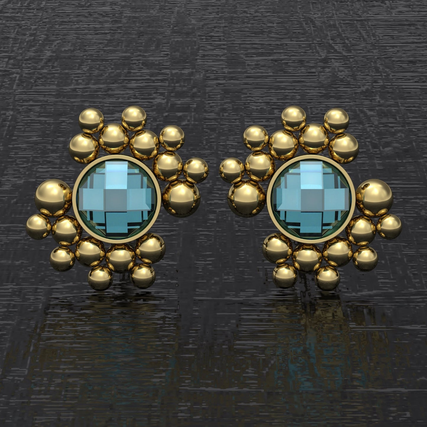 Small Stud Earrings Surgical Steel - TitaniumFashion