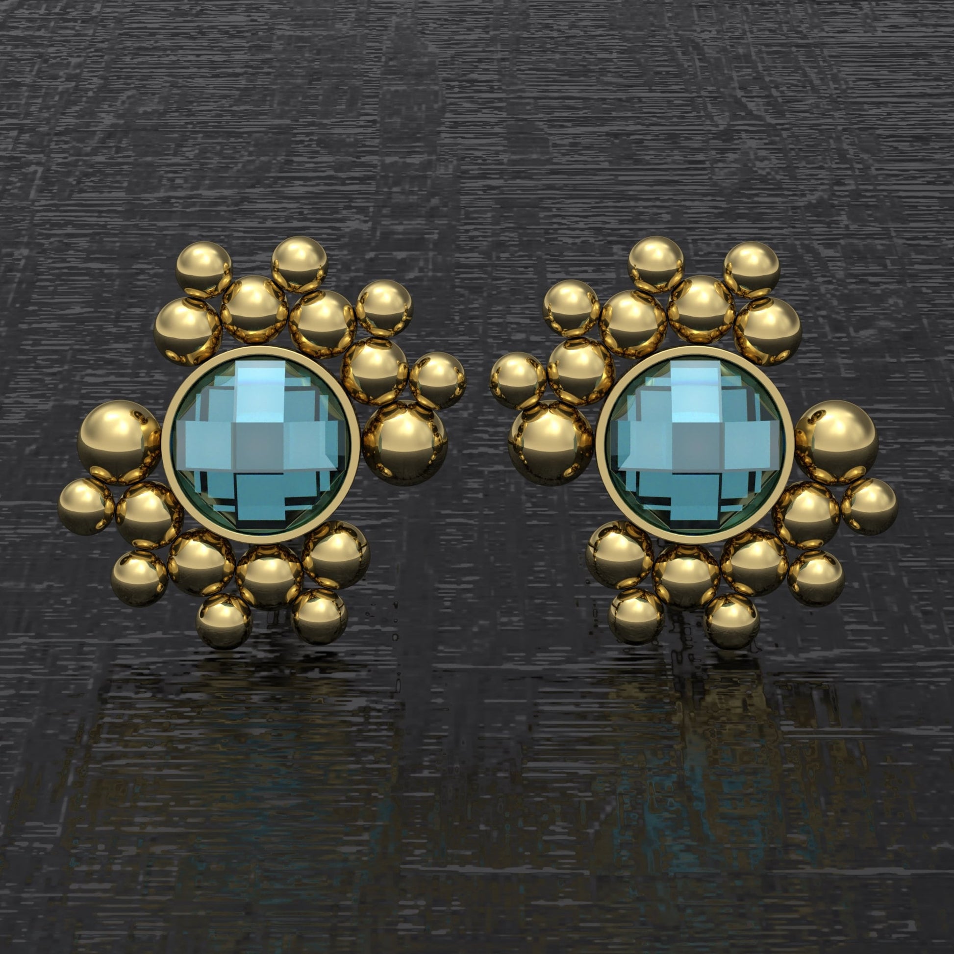 Small Stud Earrings Surgical Steel - TitaniumFashion