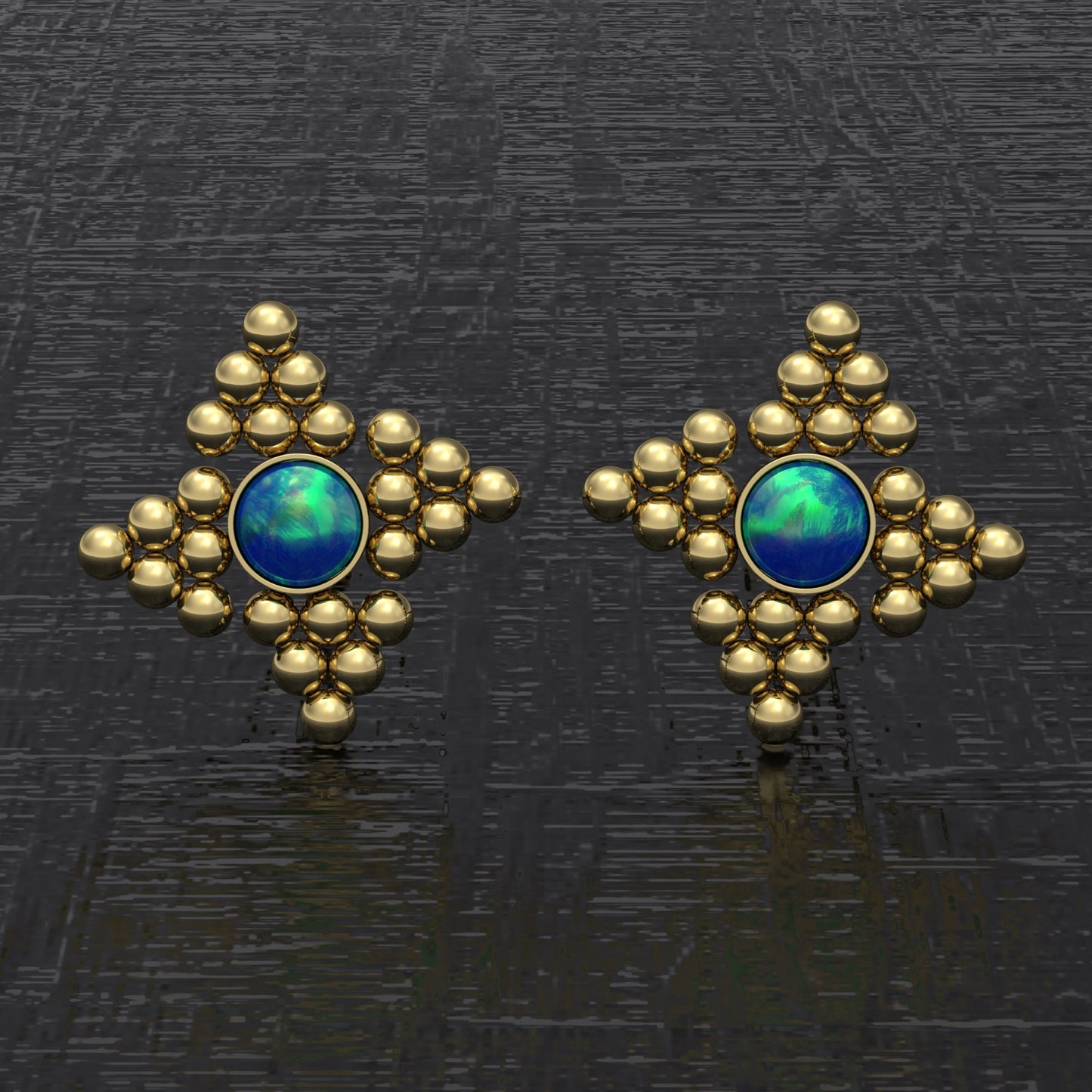 Small Post Earrings - TitaniumFashion