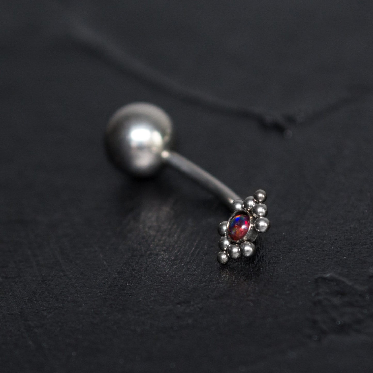 Navel Ring Surgical Steel - TitaniumFashion