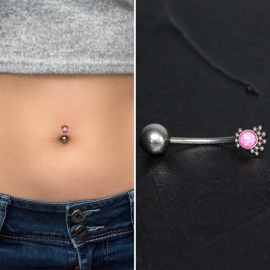 Belly Button Piercing Titanium - TitaniumFashion