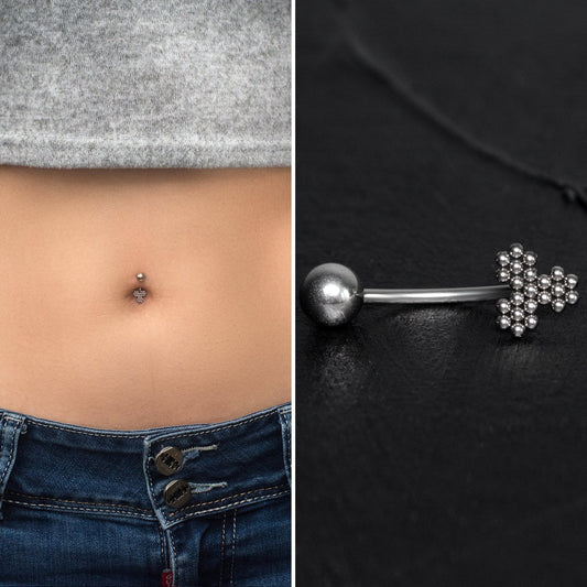 Titanium Belly Button Ring - TitaniumFashion