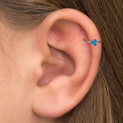 Surgical Steel Conch Piercing - TitaniumFashion