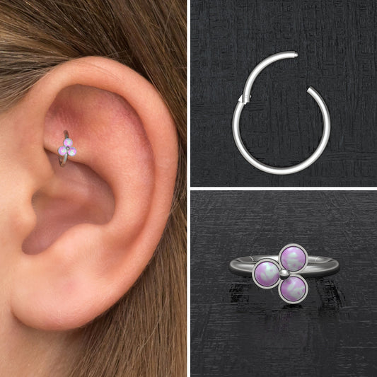 Cartilage Earring Hoop Titanium Implant Grade - TitaniumFashion