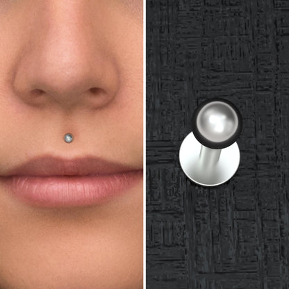 Titanium Medusa Lip Piercing - TitaniumFashion