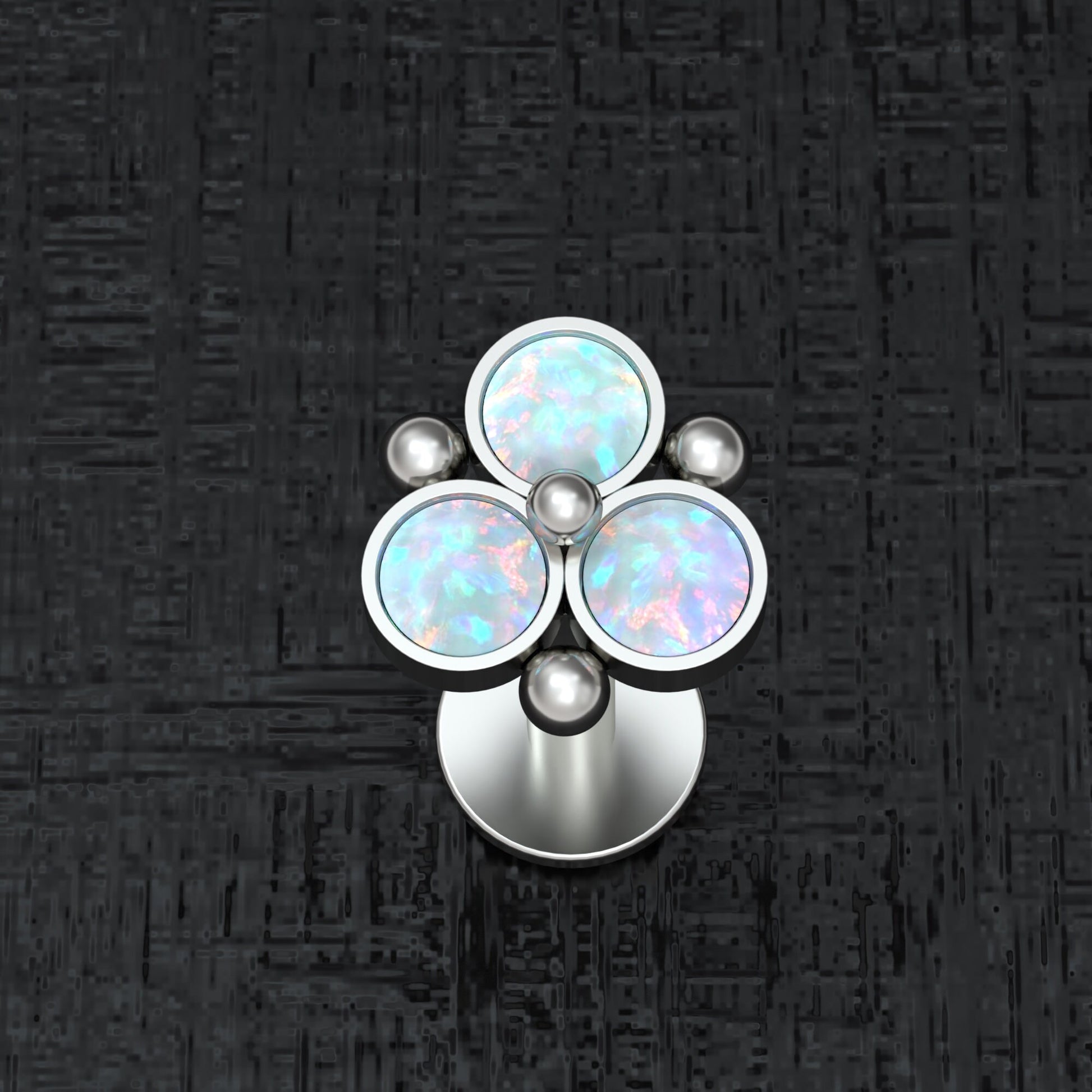 Opal Lip Labret Titanium - TitaniumFashion