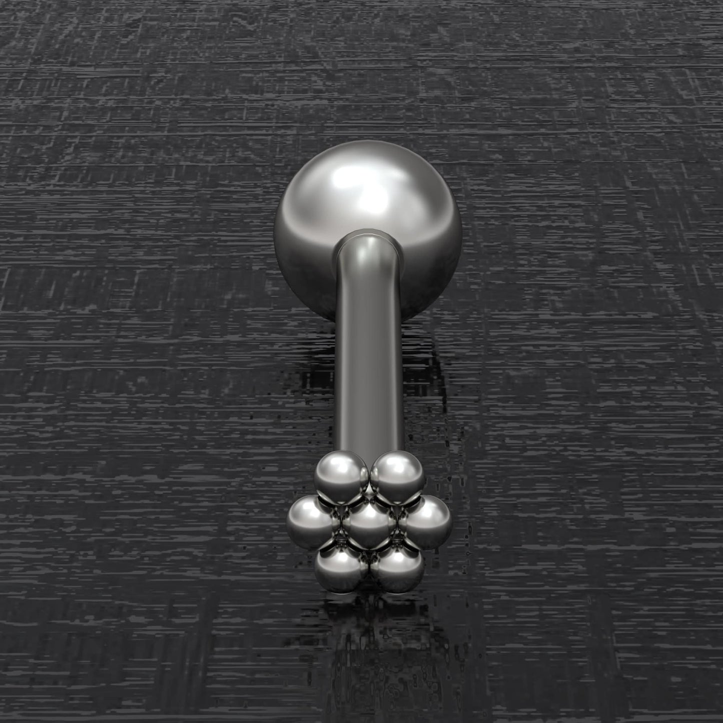 Titanium Tongue Ring - TitaniumFashion