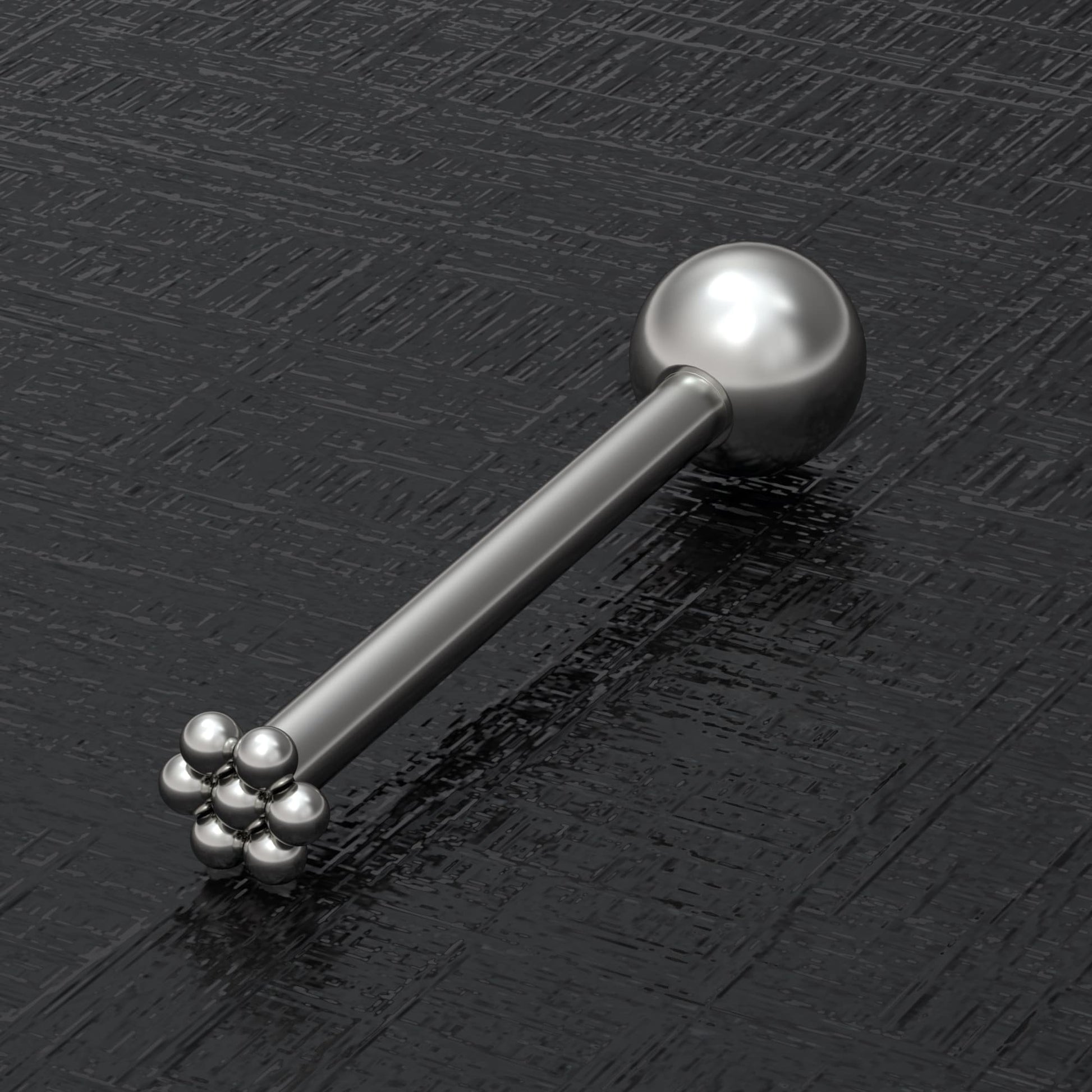 Titanium Tongue Ring - TitaniumFashion