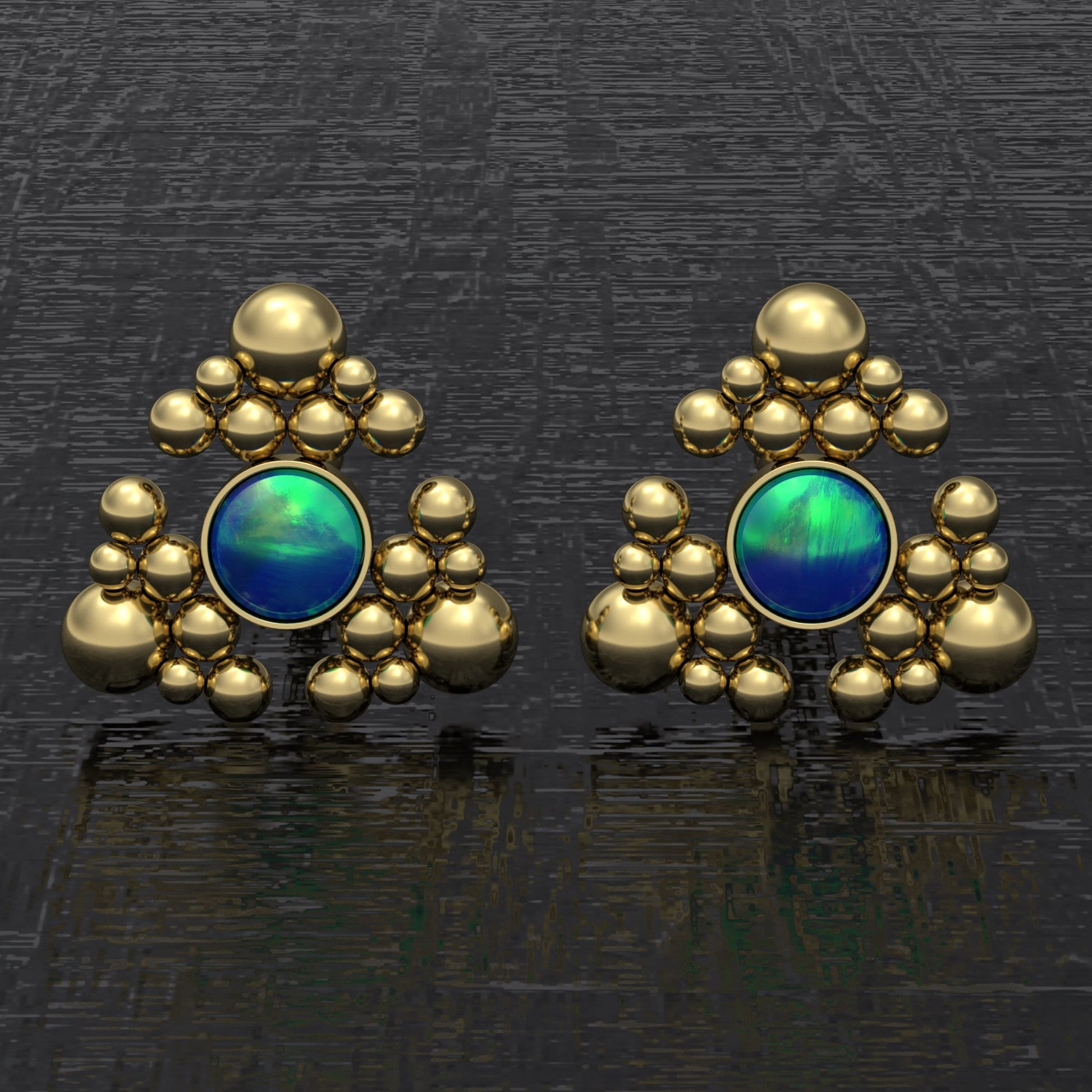 Small Stud Earrings Surgical Steel - TitaniumFashion