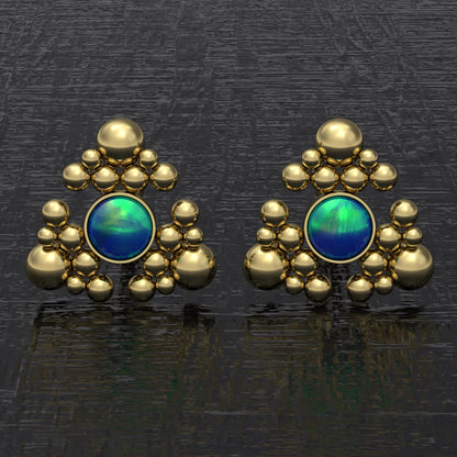 Small Stud Earrings Surgical Steel - TitaniumFashion