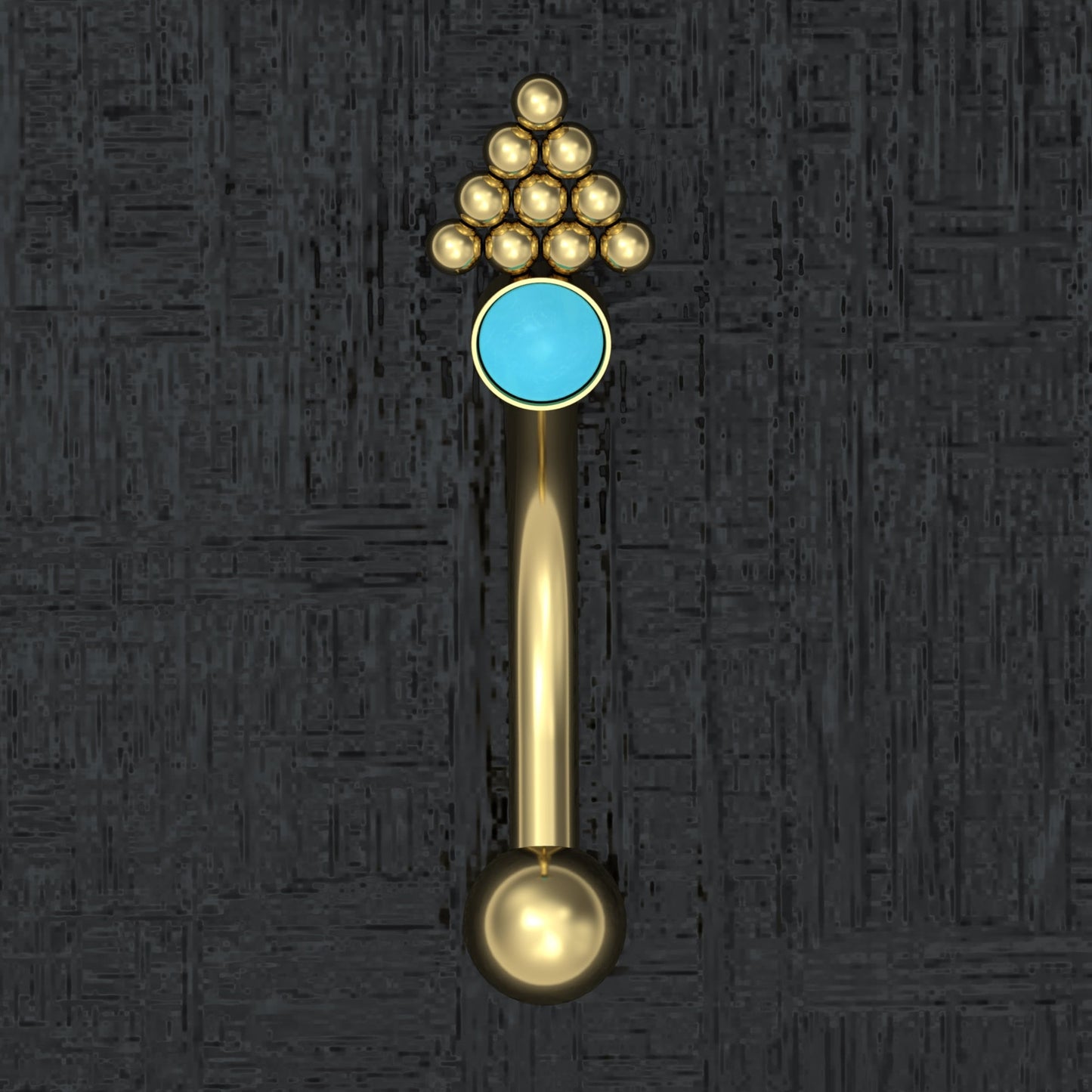 Rook Earring Surgical Steel - TitaniumFashion