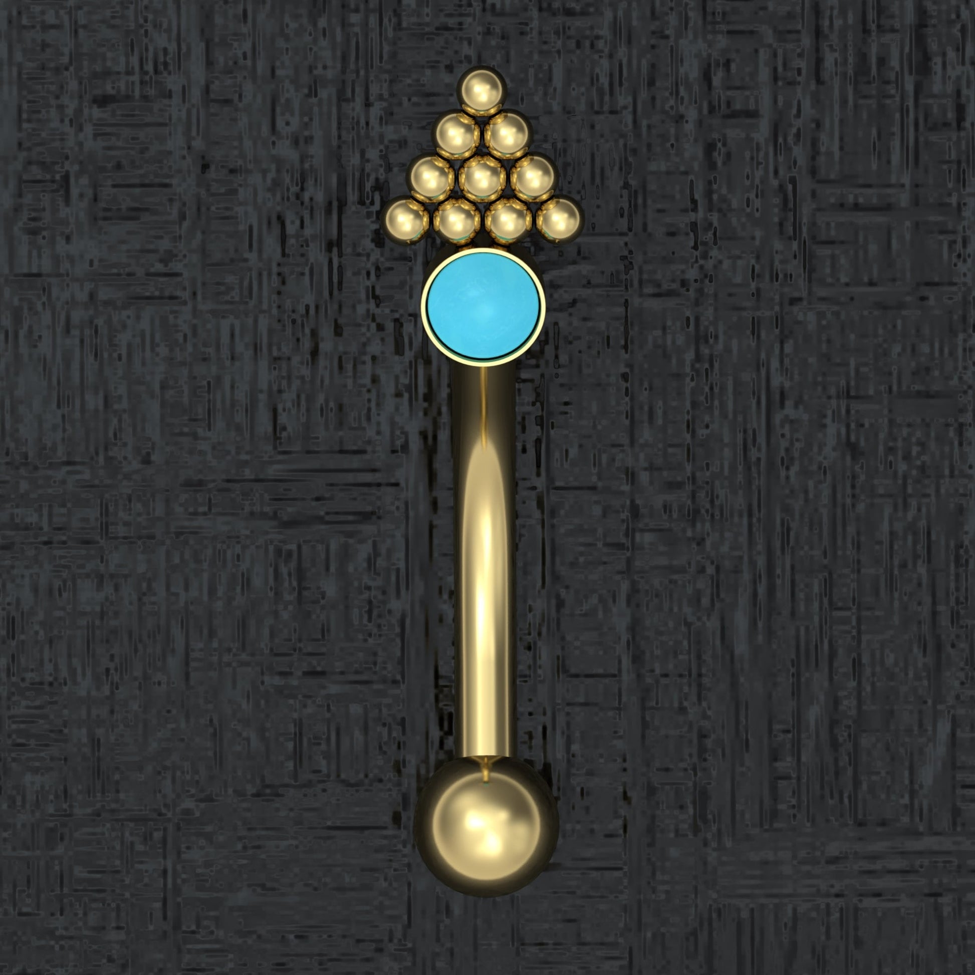 Rook Earring Surgical Steel - TitaniumFashion