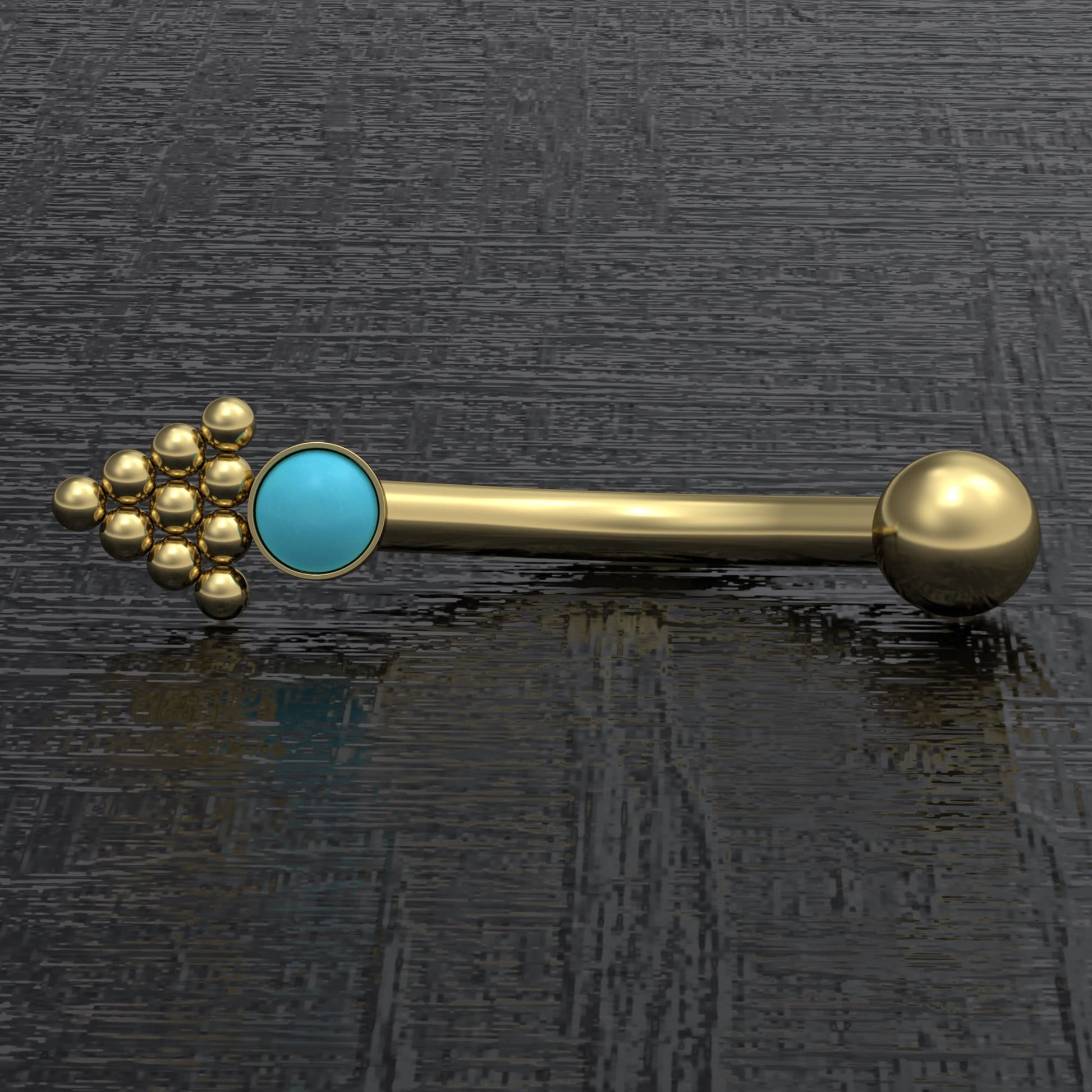 Rook Earring Surgical Steel - TitaniumFashion