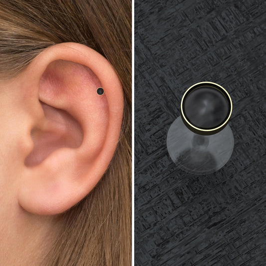 Bioflex Tragus Stud - TitaniumFashion