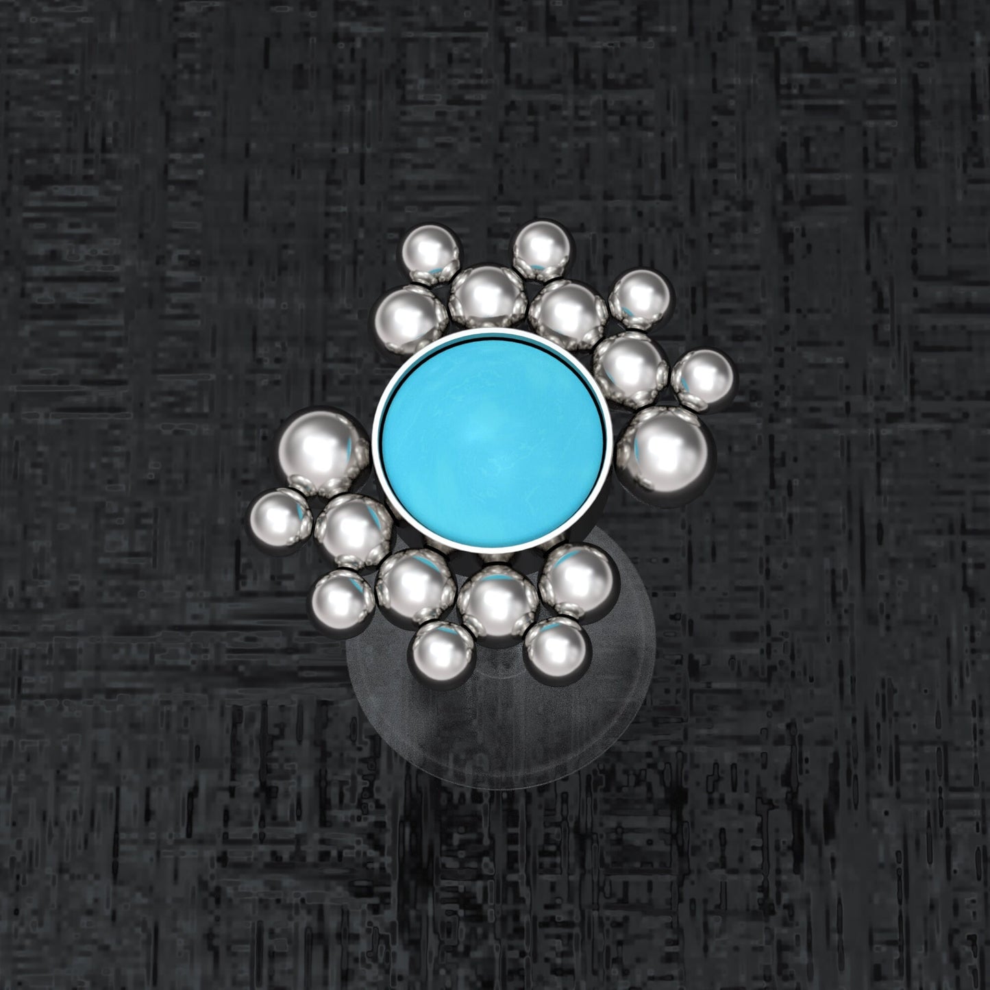 Medusa Lip Ring Bioflex - TitaniumFashion