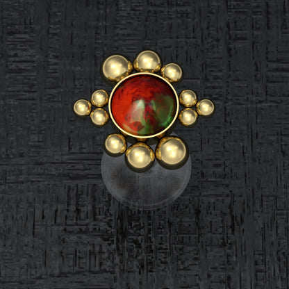 Opal Lip Labret - TitaniumFashion