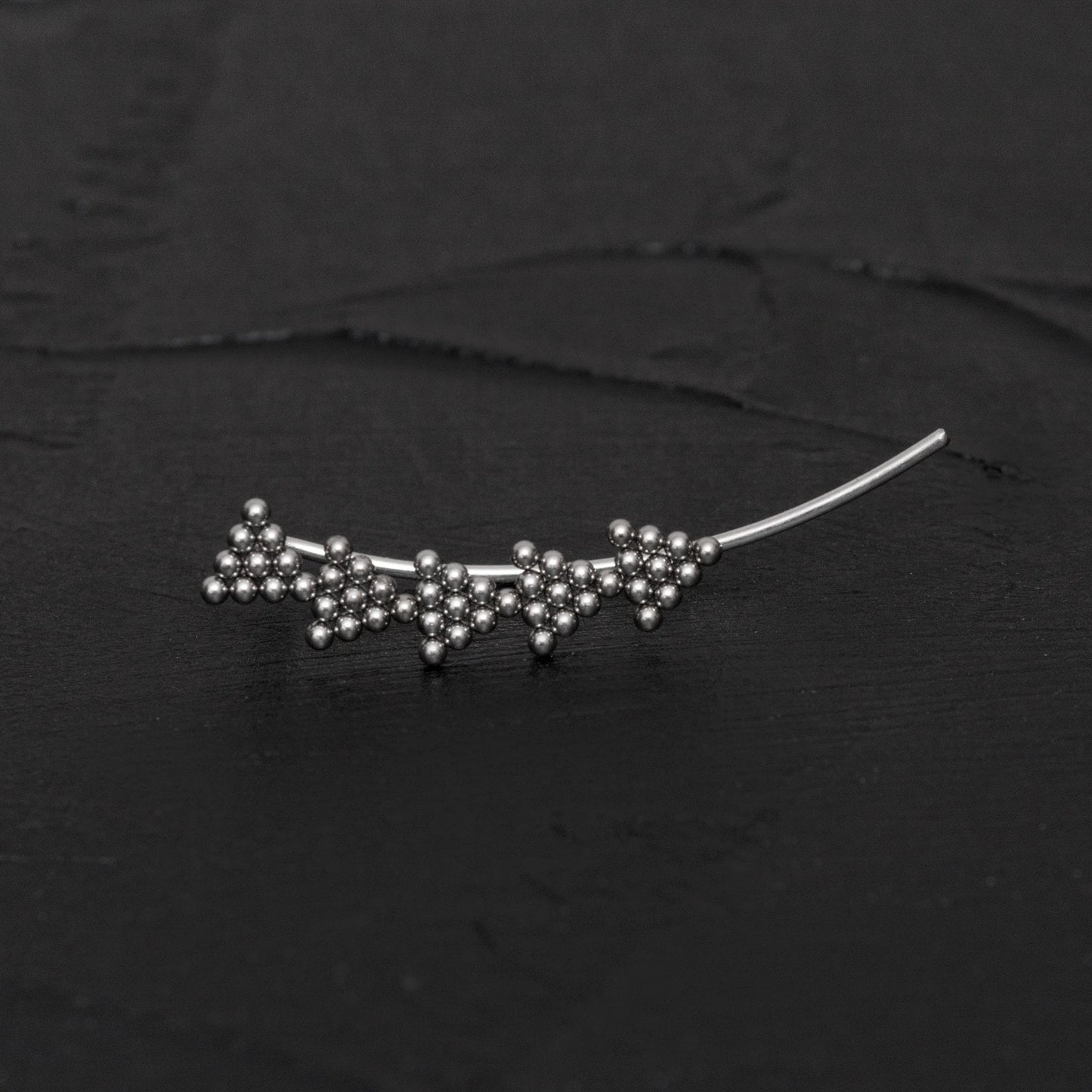 Surgical Steel Ear Crawler Earrings - TitaniumFashion