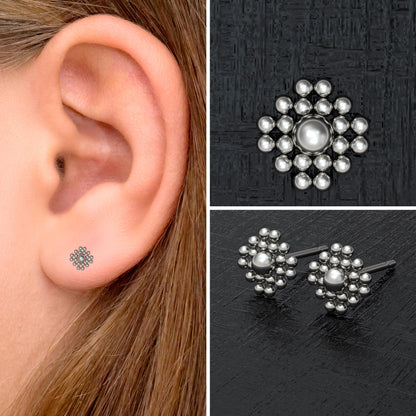 Stud Earrings - TitaniumFashion