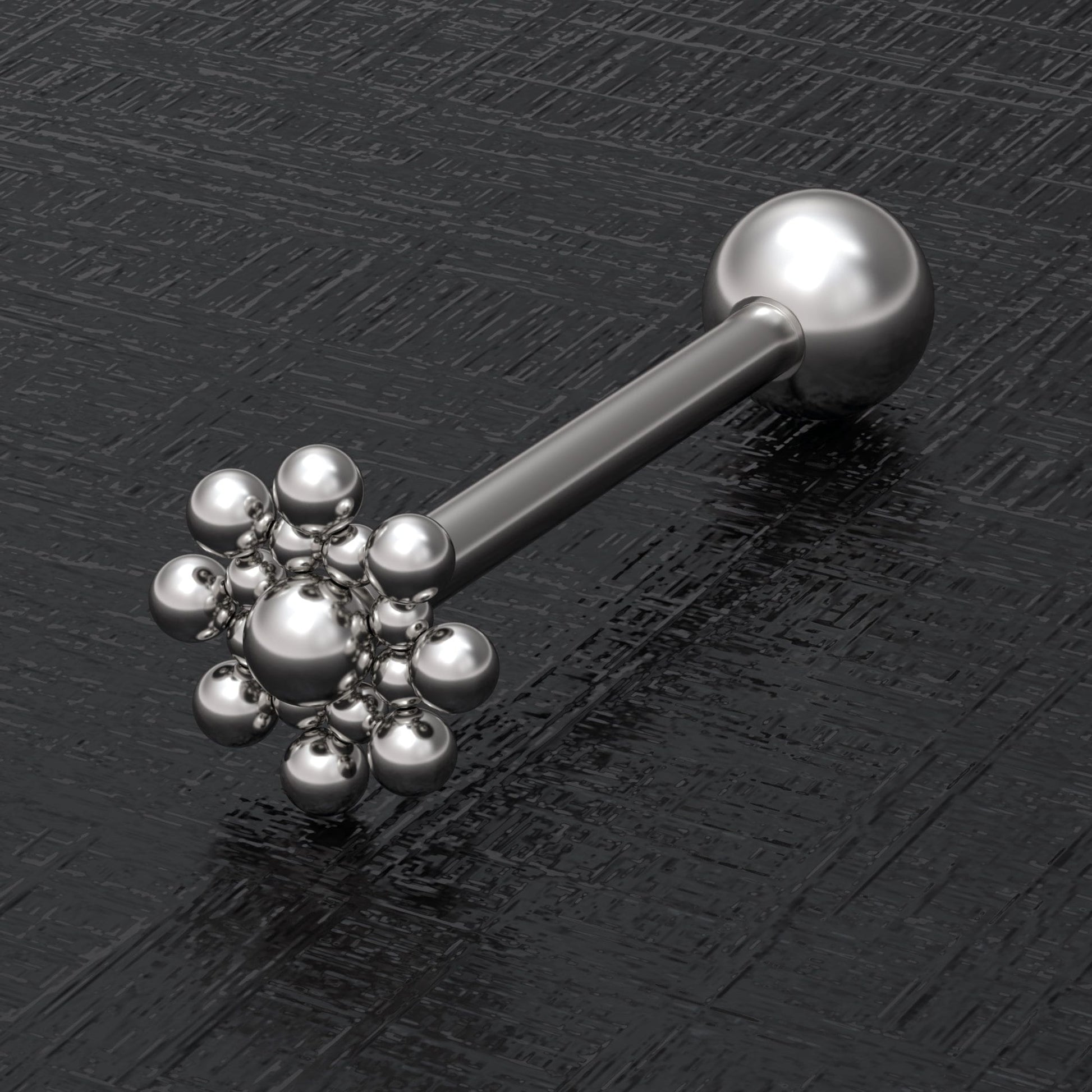 Tongue Ring - TitaniumFashion