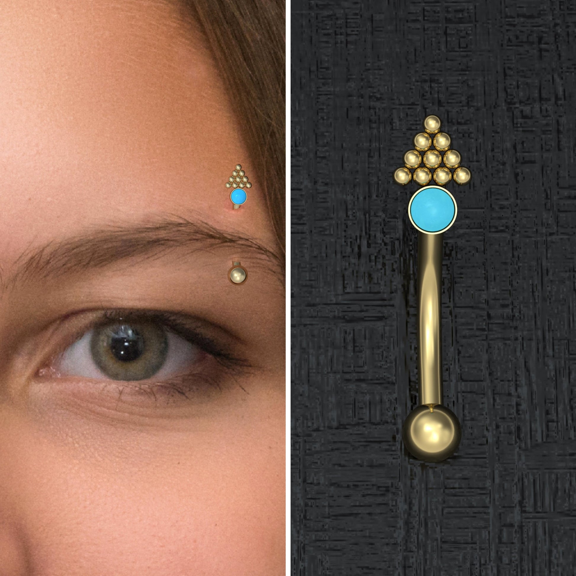 Rook Earring Surgical Steel - TitaniumFashion