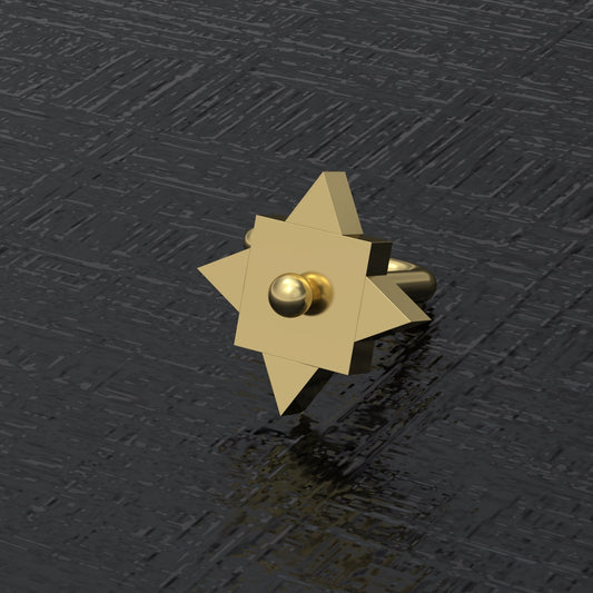 Nose Stud Ring Surgical Steel - TitaniumFashion