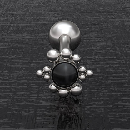 Tongue Barbell Earring Surgical Steel - TitaniumFashion