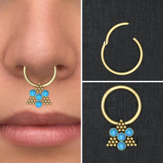 Septum Ring Surgical Steel - TitaniumFashion