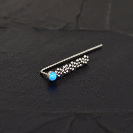 Climbing Earrings Surgical Steel - TitaniumFashion