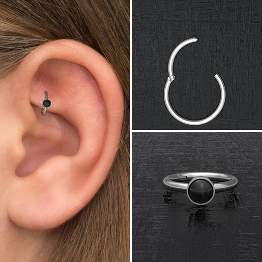 Titanium Conch Piercing - TitaniumFashion