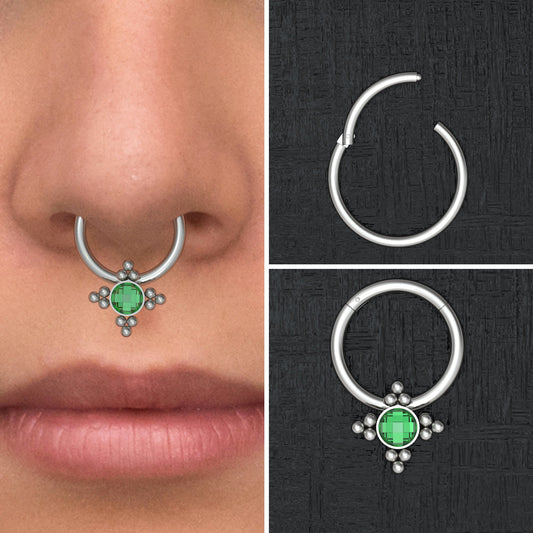 Septum Ring Titanium Implant Grade - TitaniumFashion