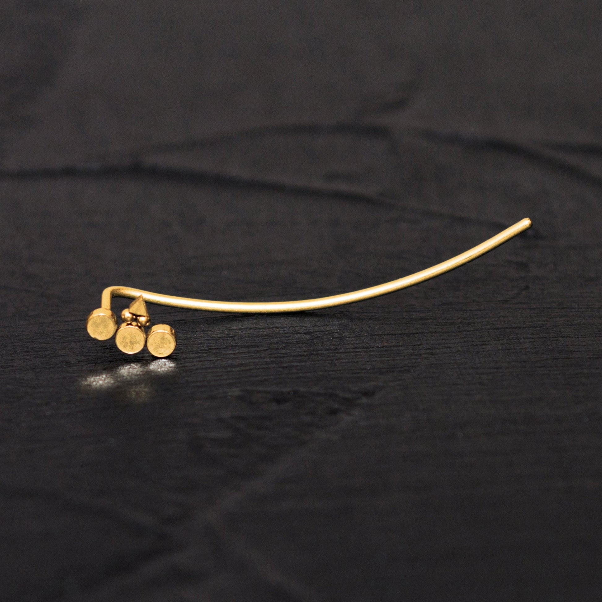 Ear Climber Earrings Surgical Steel - TitaniumFashion