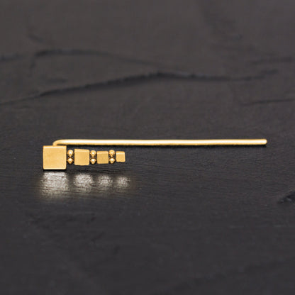 Surgical Steel Ear Crawler Earrings - TitaniumFashion