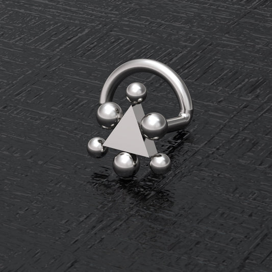 Nose Stud Screw - TitaniumFashion