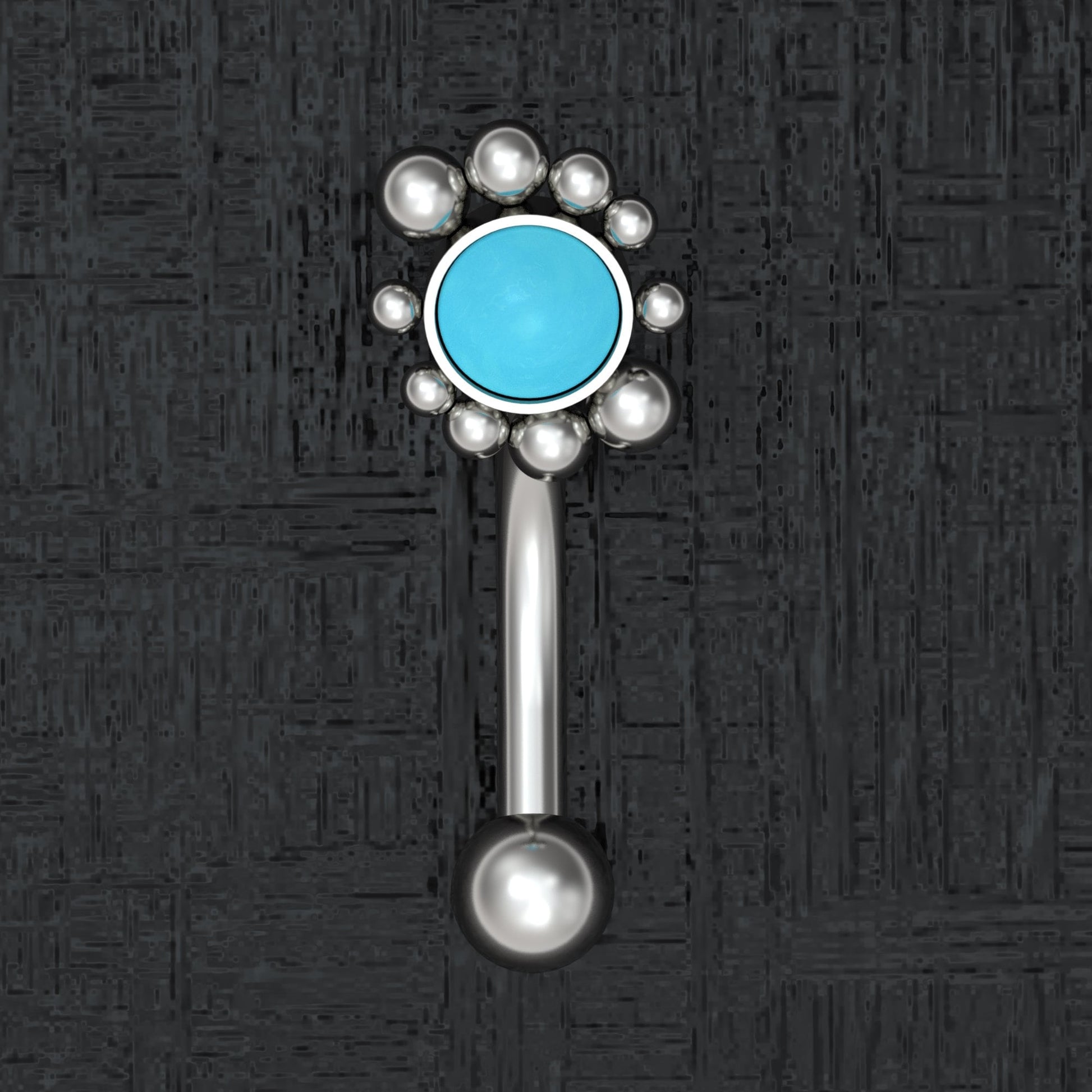 Eyebrow Jewelry Implant Grade Titanium - TitaniumFashion