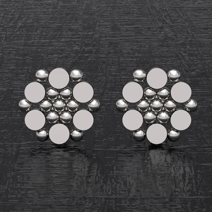 Small Stud Earrings - TitaniumFashion